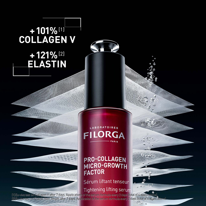 7 tightening serum filorga pro collagen growth factor launch oct 2026